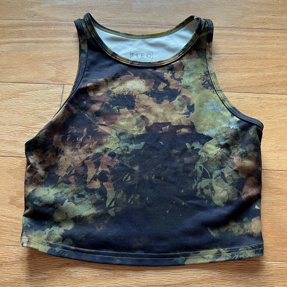 FLEO Small Tempo Crop Ivy Night